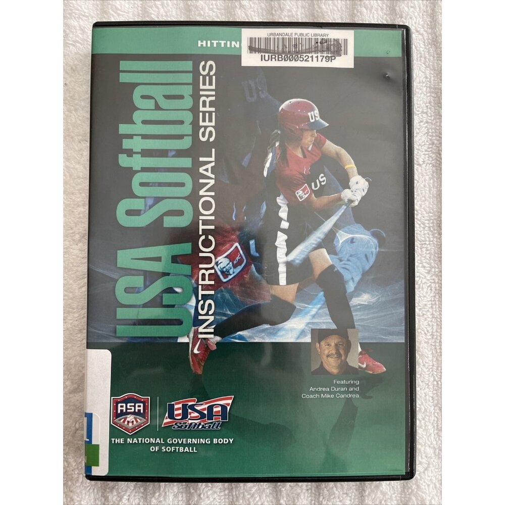 USA Softball - Instructional Series: Hitting Drills (DVD, ASA) Ex-Library Copy